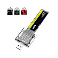 Pikkukuva 5 / 5: M2 SSD-kotelo M.2 USB 3.0 5 Gt/s -nopea SSD-kotelo SATA M.2 NGFF SSD 2242 2260 2280 mm:lle [DB]