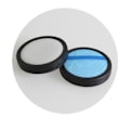 Miniatyrbild 3 av 5: 2 st HEPA-filter till Philips dammsugare FC6404 FC6402 FC6170 FC6400 FC6166 FC6162 FC6168 FC6404 FC6409 Db blue