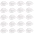 Miniatyrbilde 1 av 2: 20 stk Mini Cowboyhatter Mini Westernhatter Late-as-lekestue Partytilbehør db White 20pcs