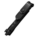 Miniatyrbillede 1 af 5: XT05 Bluetooth-kompatibel telefonholder stativ selfiepind fyldlys kompatibel live streaming db Black