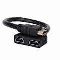 Miniatyrbillede 3 af 4: 1080p HDMI Adapter HDMI Splitter Kabel 1 Han Til Dobbelt HDMI 2 Hun Y Splitter Adapter I HDMI HD db