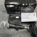 Miniatyrbilde 3 av 4: Shure SM58 Dynamisk Vokalmikrofon - Kablet mikrofon med bryter og kabel {DB With switch