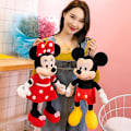Miniatyrbilde 2 av 5: Mickey Minnie Mouse plysjleker utstoppede myke dukker putepute barn elskere bursdagsgave [DB] Minnie 35cm