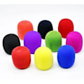 Miniatyrbild 1 av 5: 10-pack mikrofonvindskydd, färgglada mikrofonöverdrag, mikrofonöverdrag i skumgummi för olika headset, färg slumpmässig DB