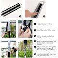Miniatyrbild 4 av 4: Swing Connection Strap Set, 2 Protective Pads, 2 Carabiner Buckles, 1 Carrying Bag, Suitable For Swings And Hammocks (c) [db] black