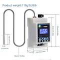 Miniatyrbilde 2 av 5: XY-DT01 Digital Temperaturregulator -40-110C Digital Mikro-Digital Termostat med LCD-skjerm db As shown