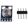 Miniatyrbild 1 av 5: Mlx90614esf Ny Mlx90614 Kontaktlös Temperatursensormodul {db}
