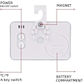 Miniatyrbillede 3 af 5: 3x Køleskabs Termometer Digital Termometer Fryser Termometer Køleskab Rum Vandafvisende Fryser Termometer Med LCD Display [DB]