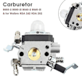 Miniatyrbilde 2 av 5: Forgasser for Wacker Bs50-2 Bs50-2i Bs60-2 Bs60-2i for Walbro Hda {db}