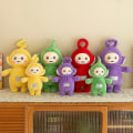 Pikkukuva 5 / 5: 30cm Kawaii Teletubbies-vauvanukke, piirretty elokuva, pehmolelut lapsille, tytöille, syntymäpäivälahjat, joululahjat [DB] green
