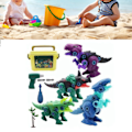 Pikkukuva 2 / 5: 4 kpl Pura dinosauruslelut Sähköinen ruuvaus dinosaurusyhdistelmä Diy Kokoonpano Rakennus Poikale juguetes db Type 2