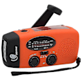 Pikkukuva 5 / 5: Aurinkoradio, käsikampi, aurinkokäyttöinen radio, kannettava hätäradio, sääradio DB Blue