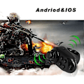 Miniatyrbillede 3 af 5: R1 Bluetooth Fjernbetjening Smartphone Gamepad til iPhone Android 3D Briller Trådløs VR Fjernbetjening Ring Joystick [DB] VR Controller 1pc