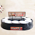 Miniatyrbild 5 av 5: Roterande Sushi-maskin, Automatisk Roterande Sushi, Hem Sushi Display Table Swing Tray db