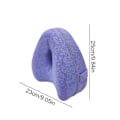 Miniatyrbild 3 av 5: Smooth Spine Pillow, Smooth Spine Alignment Pillow - Lindrar höft- och ischiasbesvär, Smooth Spine Benkudde [db] Blue