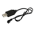 Miniatyrbillede 1 af 5: USB-opladerkabel til 3.7V batterioplader SM-2P Fremadgående RC Bil Fly Udskift [DB]
