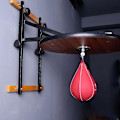 Miniatyrbillede 3 af 5: Sandbag Svingbar Pære Speed Punching Ball Base Krogmontering Punch Bag Speedbag Bokse Fitness Træning Professionelt Værktøj [DB] Silver