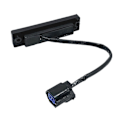 Pikkukuva 5 / 5: Hatchback-luukun takaluukun kytkimen painike I30:lle 2018 81260G3000 81720-G3000 [DB] Black