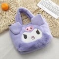 Miniatyrbild 4 av 4: Kawaii Cinnamoroll Sanrio plyschväska Kuromi plyschdjur FÄRG: Kulomi