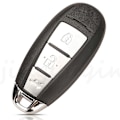 Pikkukuva 1 / 5: 2/3/4B Kauko-ohjattavan auton avaimen aihio Suzuki Swift SX4 Vitara 2010-2016 TS008 / TS007 Smart pienellä avaimella [DB] 3BTN