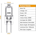 Miniatyrbild 2 av 5: G4 halogenlampor Db 10W 20pcs