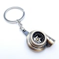 Miniatyrbillede 1 af 5: Bil Metal Nøglering Lyd Turbo Nøgle Almindelig Leje Spindende Model Turbine Turbo Ring Nøgle Turbo Formet-mxbc  [dB} Bronze