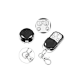 Miniatyrbilde 2 av 5: 5 stk. Universal fjernkontroll kloning elektrisk port garasjeportåpner Fob 433mhz Kompatibel dørnøkkel [DB]