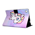 Pikkukuva 4 / 5: Kuvioitu nahkainen tablettikotelo Samsung Galaxy Tab A9+:lle, korttipaikoilla [DB] Colorful Horse
