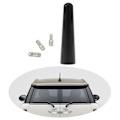 Miniatyrbild 3 av 5: Universal Kort Bilantenn 6,5 cm Längd AM/FM Takmonterad Radioantennmast med M4 M5 M6 Gängad Adapter db