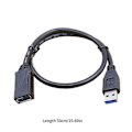 Pikkukuva 3 / 5: DB Nopea USB3.0 Jatkojohto uros-naaras eri USB-laitteille Black 1.5m