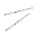 Miniatyrbillede 3 af 4: 2x LED-strip til Rongsheng Hisense Logik køle-fryseskabe MDDZ-162A 1629348 [DB]