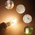 Pikkukuva 4 / 5: G4 LED-lamppu 1,5 W, lämmin valkoinen 3000 K, AC/DC 12 V:n valaisinlamput vastaavat 20 W:n halogeenia, 180 lm, himmennettävä, 10 kpl