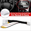 Miniatyrbillede 2 af 5: Backup Kamera Video Strømkabel til Renault - Skærm Bakkelygtekobling AV-kabel [DB]