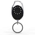 Pikkukuva 1 / 5: Älykäs hälytysmikrofoni 2-suuntainen kadonneen esineen paikannin avaimenperällä Bluetooth-yhteensopiva [dB} Black