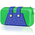 Miniatyrbilde 1 av 5: For Nintendo Switch Veske Bærbar Håndholdt Beskyttende Bæreveske For Nintendo Switch Konsoll For Nintendo Switch Tilbehør [db] green