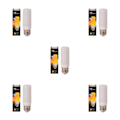 Miniatyrbild 1 av 4: 1/5 LED-flamlampa med 3 belysningslägen för inomhus- och utomhusbruk [DB] 5PCS