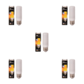 Miniatyrbillede 1 af 4: 1/5 LED flammepære med 3 lystilstande til indendørs og udendørs brug [DB] 5PCS