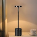 Miniatyrbild 3 av 4: Sladdlös Bordlampa Uppladdningsbar, Sakringt 5000mAh Batteridriven Led Matbord {Db} Silver