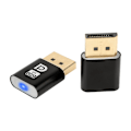 Miniatyrbild 5 av 5: 4K Dummy Plug DP Display Adapter EDID Headless Ghost Emulator Skrivbordstillbehör för PC Grafikkort [DB] As shown