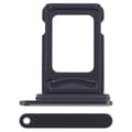 För iPhone 16e SIM + SIM-kortsfack [DB] Black