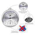 Miniatyrbild 2 av 5: Utomhustermometer, 10 cm Trådlös Väggmonterad Analog (silver) db