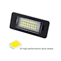 Pikkukuva 2 / 5: LED-takakilven valot, takakilven valot, takavalot A4 S4 B8 A5 S5 Tt Q5 / 5d [DB] BlackTransparent
