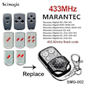 Miniatyrbillede 2 af 4: Klon af Garagedørsfjernbetjening Marantec 868 Mhz / 433mhz Til Digital D302 D304 D313 433 D323 D382 D384 131 db 868mhz  MARANTEC