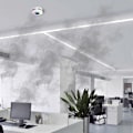 Miniatyrbillede 2 af 4: DB 2025 Ny Kombinations Røg- & Kuliltealarmdetektor, Dobbelt Sensor CO Røgalarmdetektor Batteridrevet med LCD-display og Lyd W
