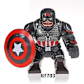 Miniatyrbild 2 av 5: Nya leksaker Wolverine hjältar byggklossar figurer set jul leksaker för barn presenter Db KF703