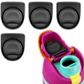Miniatyrbilde 2 av 5: 4 stk. erstatningspropper for Owala FreeSip 24Oz 32Oz, reservedeler til vannflasketopplokk [db] black
