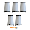 Pikkukuva 1 / 5: 5 kpl suodatinta yhteensopiva Electrolux Aeg Aef150, yhteensopiva kaikkien Aeg Ergorapido Cx7-2 [DB] black  white