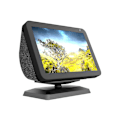 Miniatyrbillede 3 af 5: Stabilt Medium Bogreol Desktop Højttaler Stativ til Amazon Echo Show 8 db Black