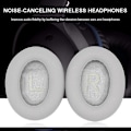 Miniatyrbillede 2 af 5: 1 par udskiftnings ørepuder i proteinlæder til Bose 700/NC700 Bluetooth hovedtelefoner [Db] White