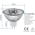 Miniatyrbillede 2 af 5: Nyt produkt, Mr16 Halogenpærer 35w Dæmpbare, Lmell 12v Gu5.3 Halogen Spotpærer 2 Ben Base Gave [DB]